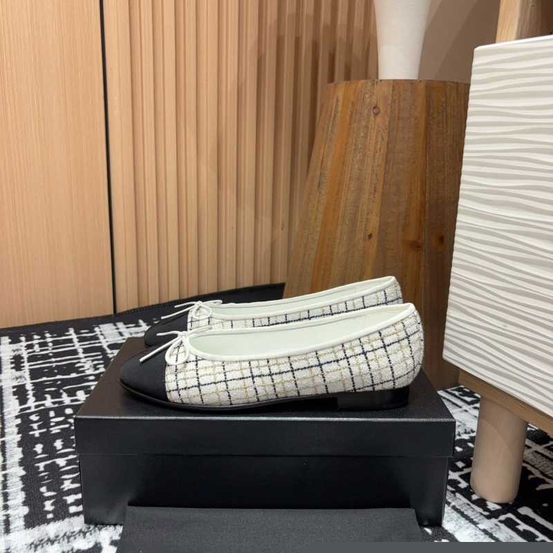 Ch*el flat shoes